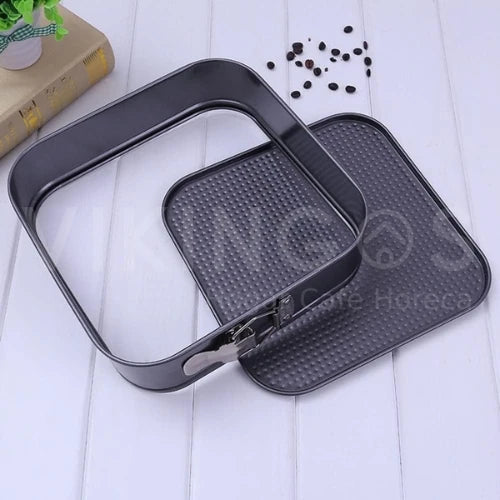SET MOLDES CUADRADOS DESMOLDABLES X 6