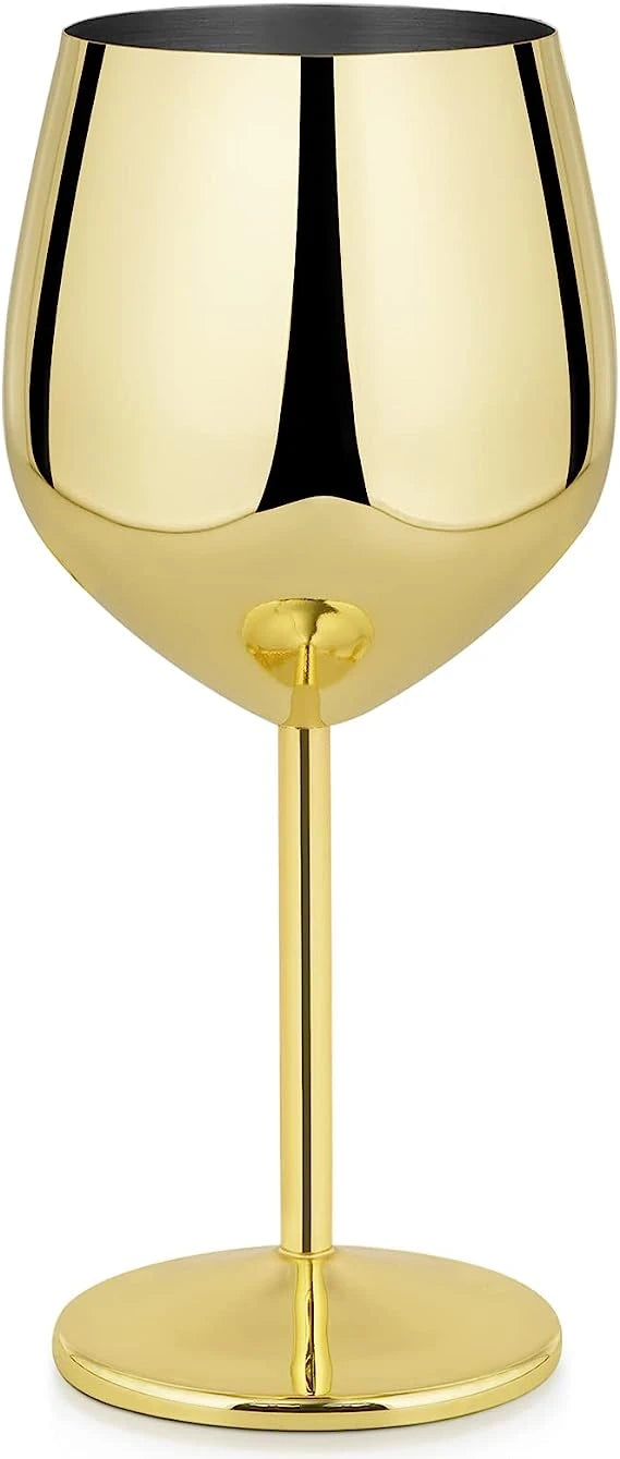 Copa de vino acero