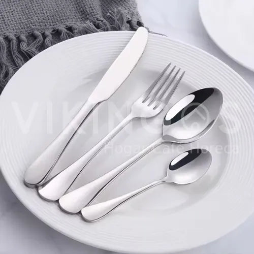 BLACK CUTLERY SET X20 PCS.