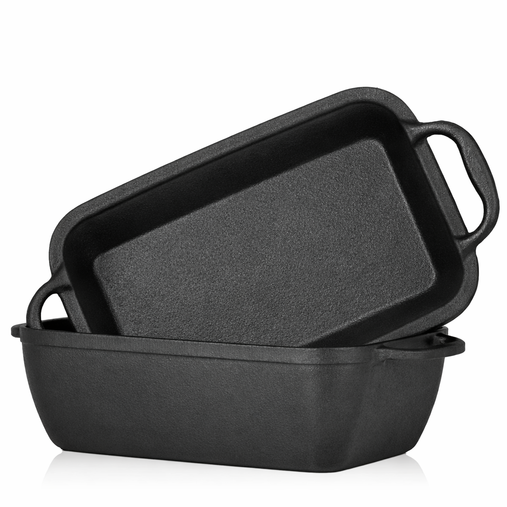 Bandeja Rectangular de Hierro Fundido