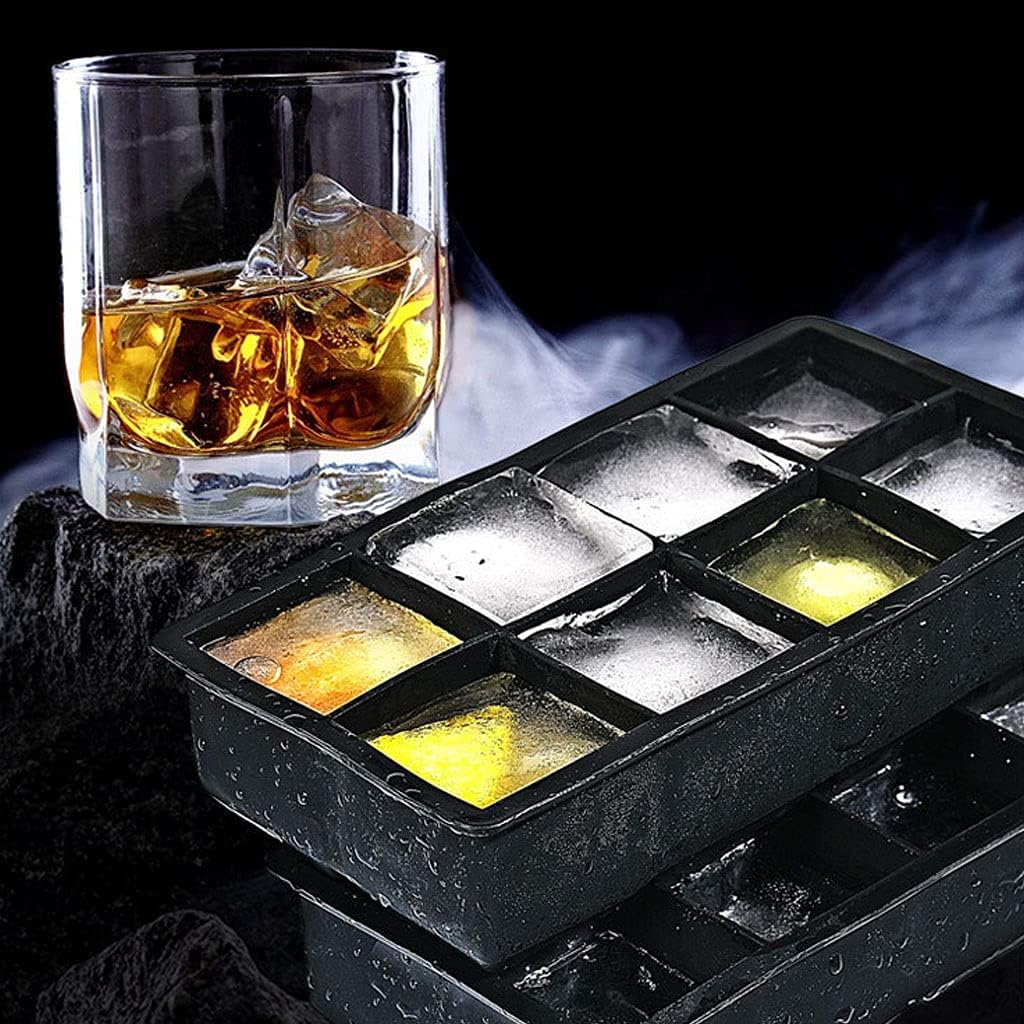 Molde Silicona Hielo x8