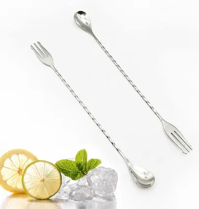 SPOON WITH FORK - SANGRIA TESTER