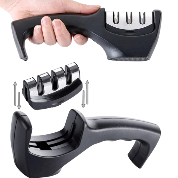 Afilador cuchillos acero