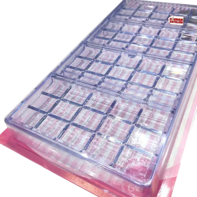 Molde chocolate estilo tableta