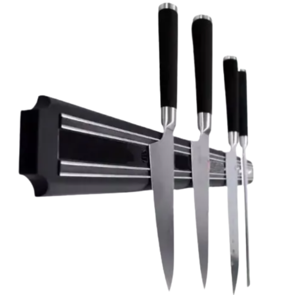 Set de cuchillo profesional 5 piezas y 1 barra imantada