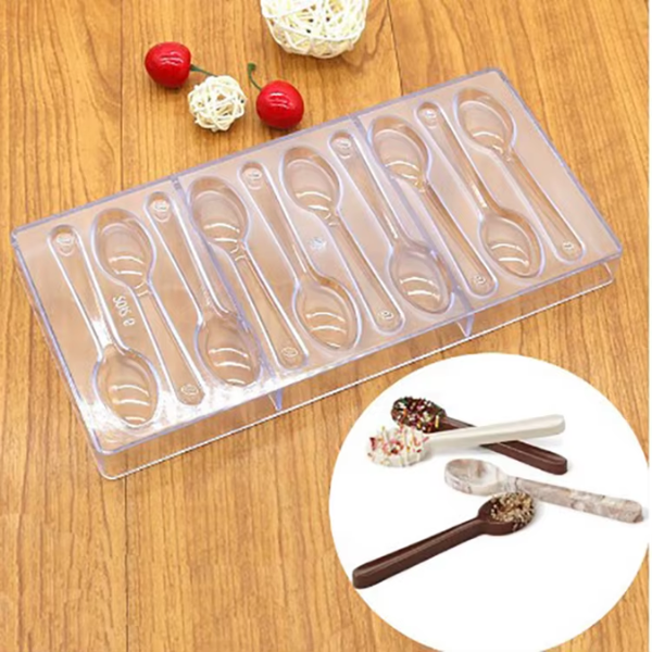 Molde chocolate estilo cuchara