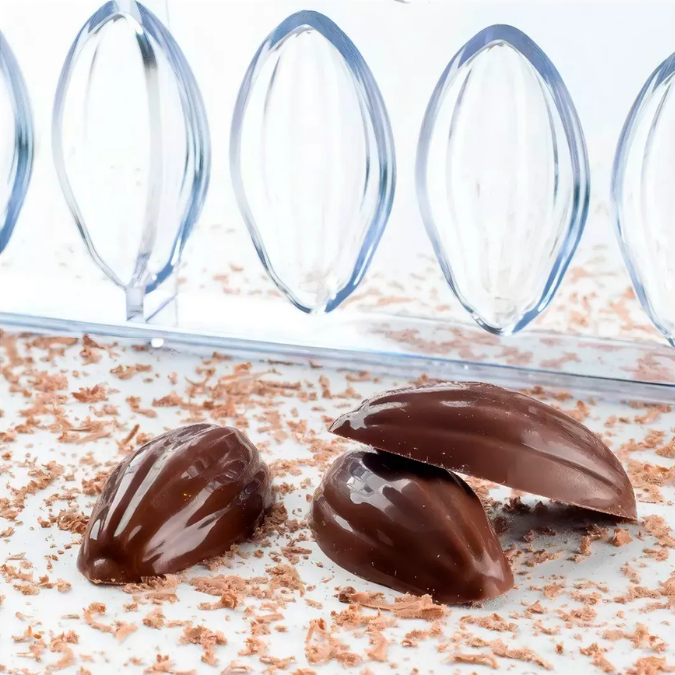 Molde chocolate estilo cacao