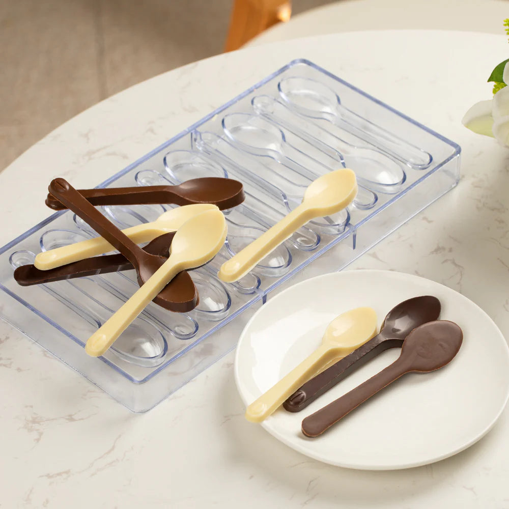 Molde chocolate estilo cuchara