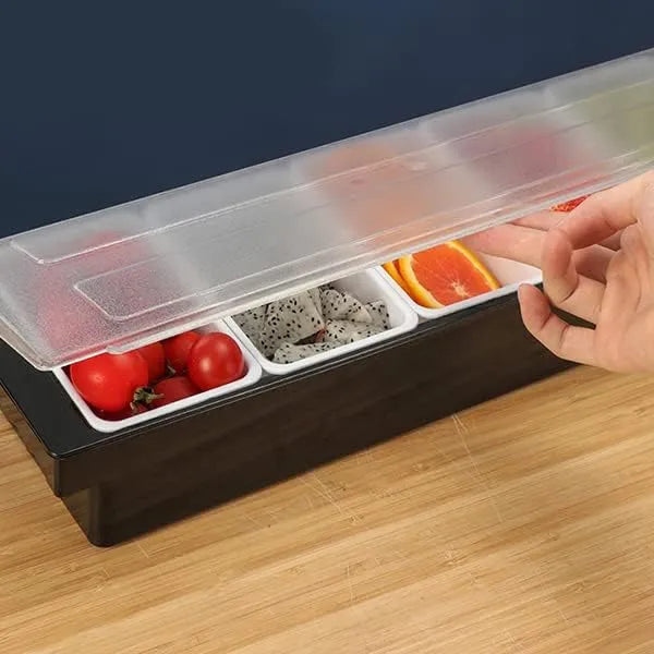 PLASTIC SEASONING BOX X 5 COMPONENTS