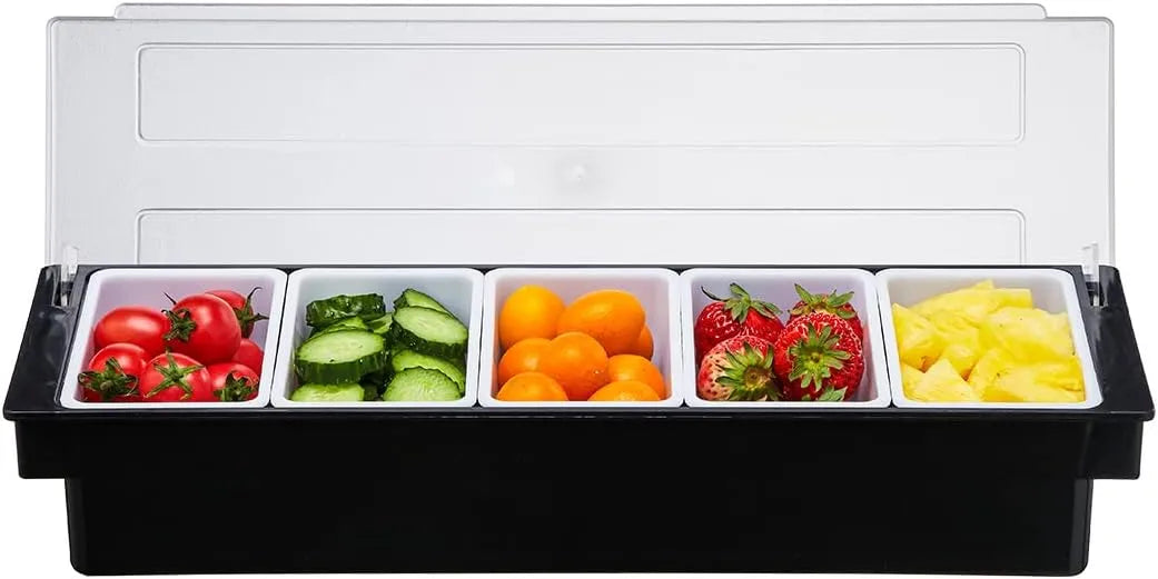 PLASTIC SEASONING BOX X 5 COMPONENTS