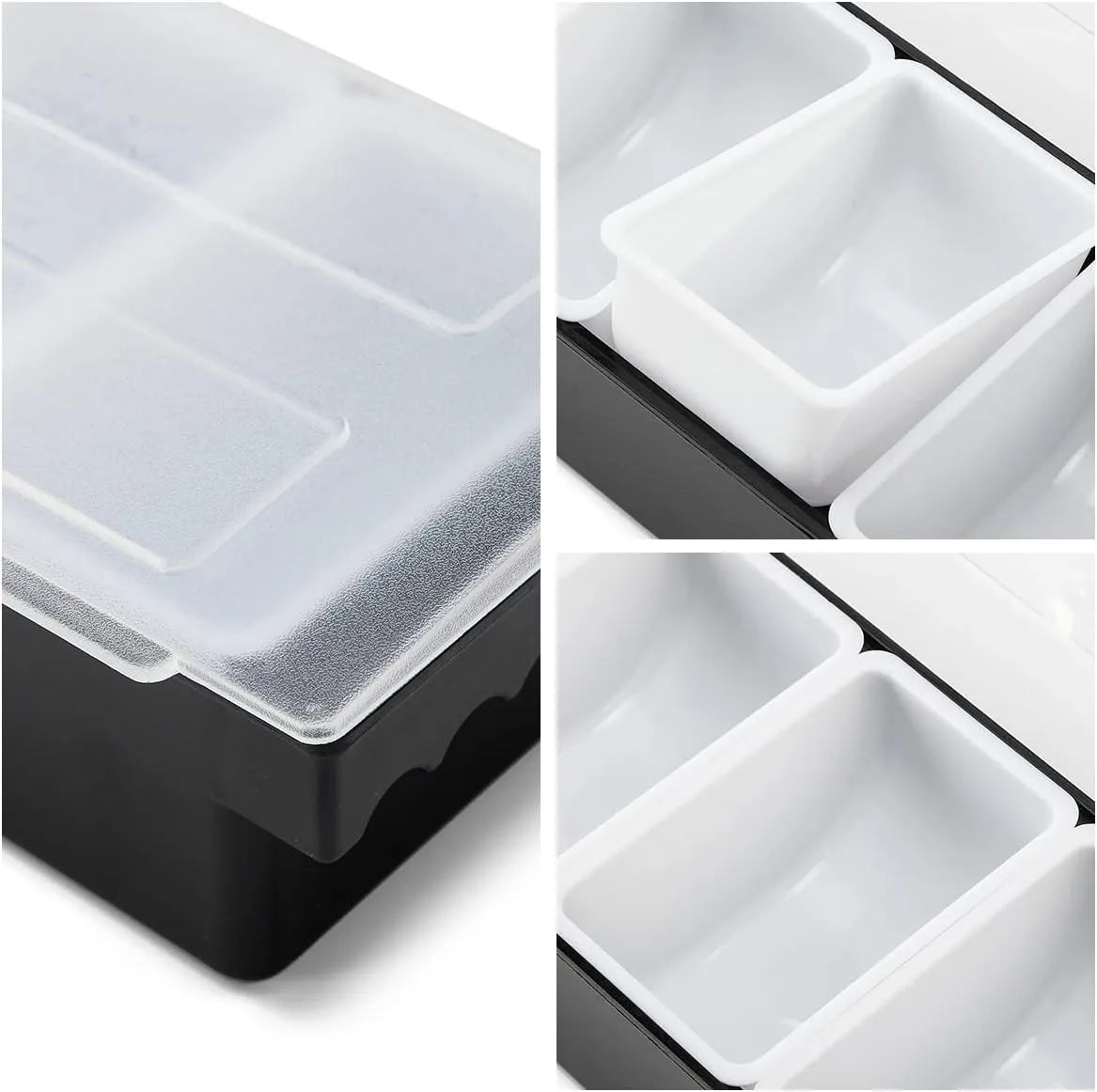 PLASTIC SEASONING BOX X 5 COMPONENTS