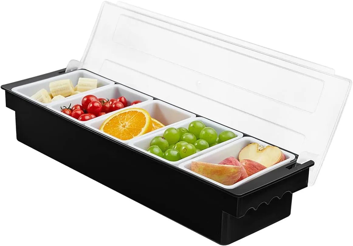 PLASTIC SEASONING BOX X 5 COMPONENTS