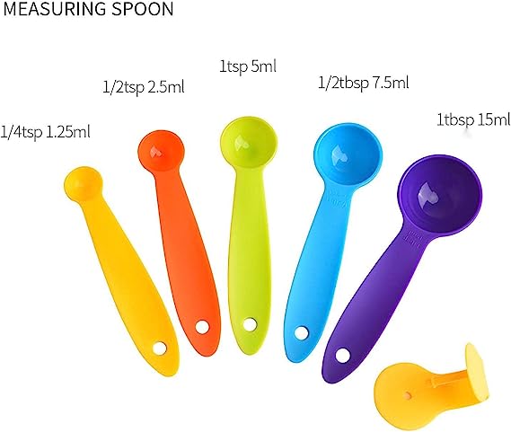 Cucharas medidoras x5