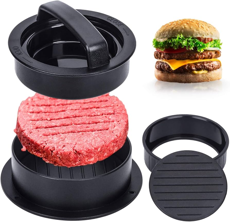 Molde hamburguesa polipropileno