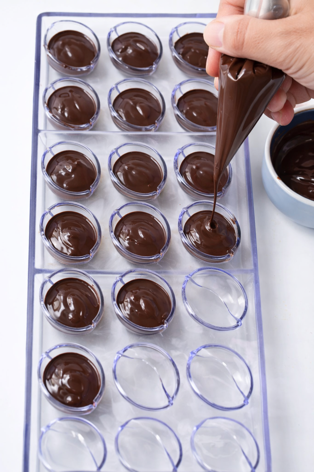 Molde chocolate estilo cafe