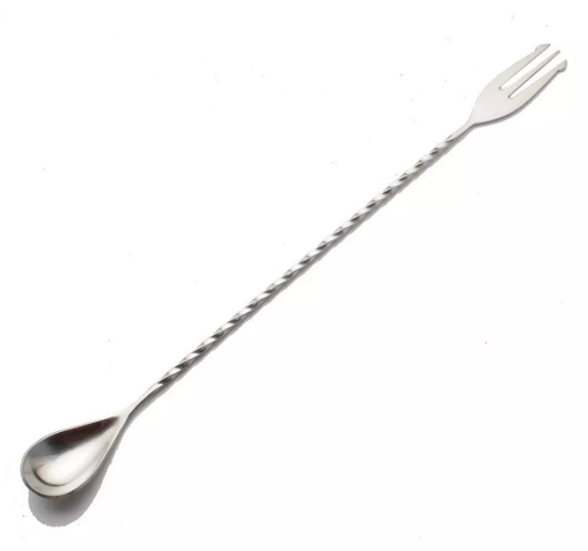 SPOON WITH FORK - SANGRIA TESTER