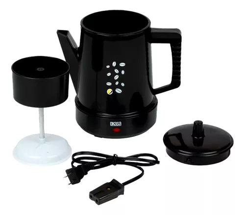 Cafetera Electrica Negra Dkasa