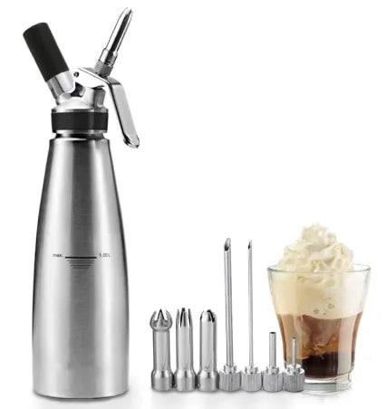 DISPENSADOR CREMA CHANTILLY capacidad 1000 ml.