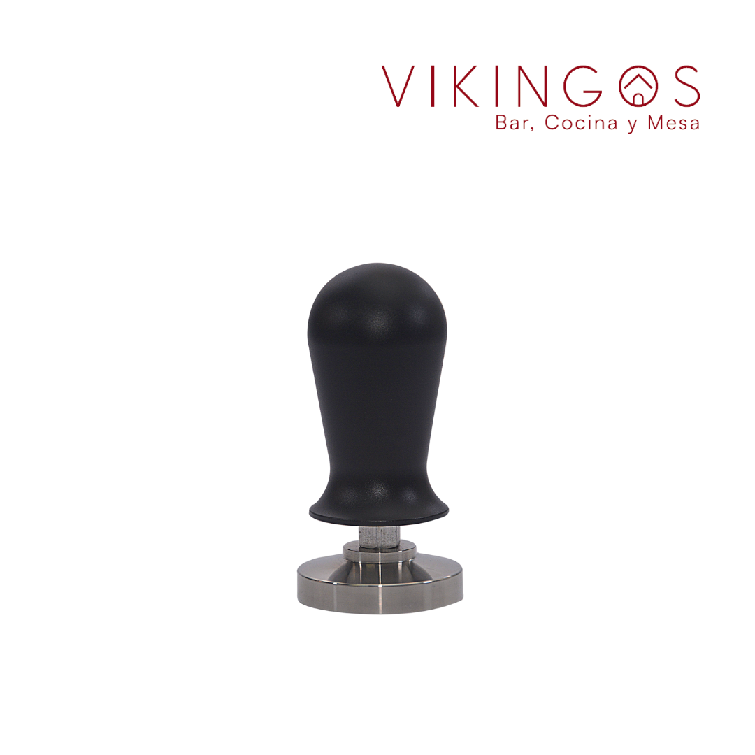 STEEL TAMPER/ BLACK HANDLE 5,1CM