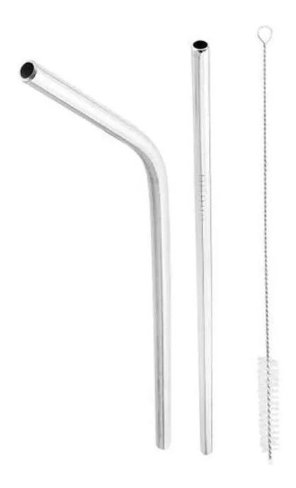 Pitillo en acero *6 unidades