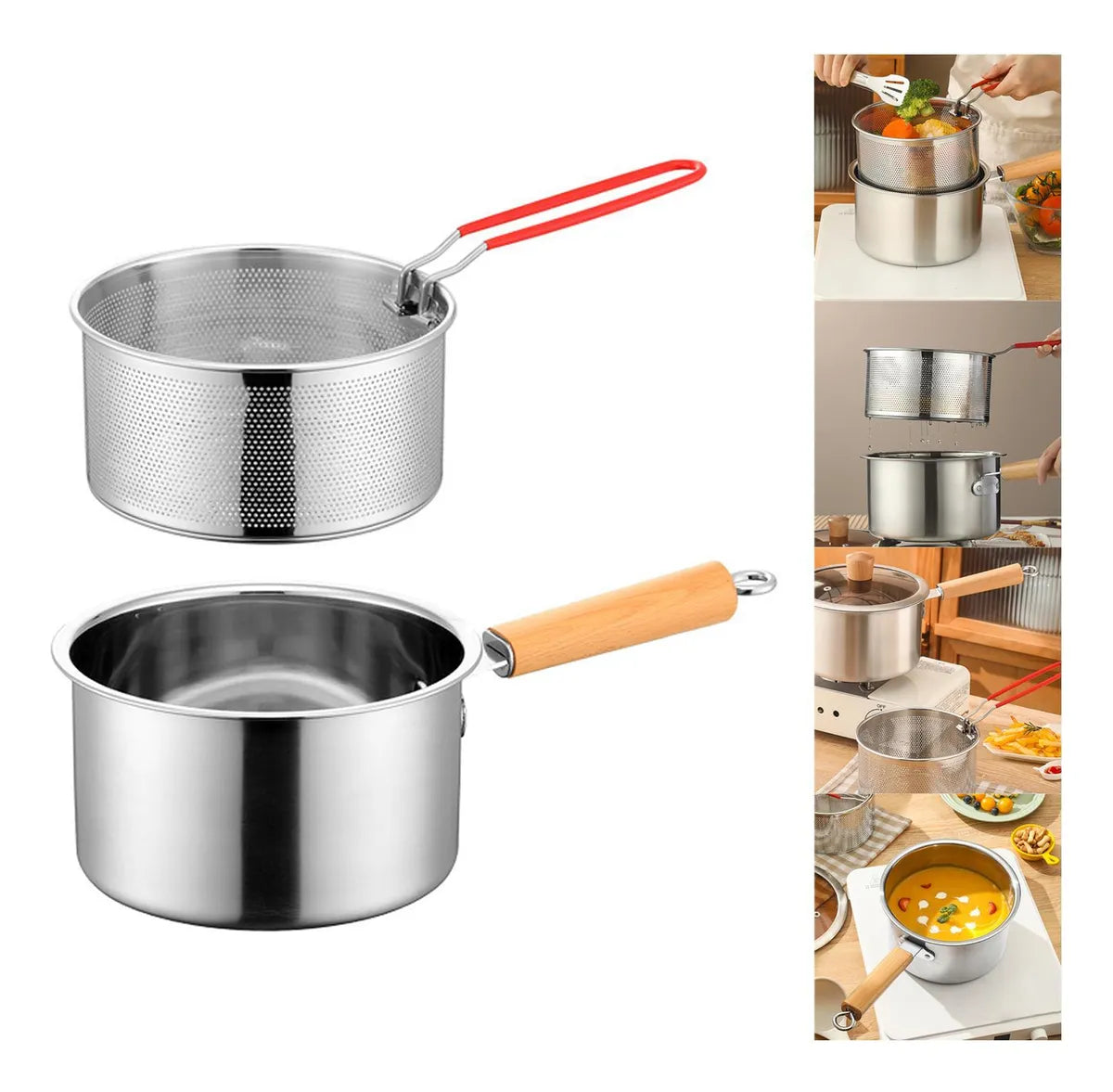 Olla escurridora de pastas