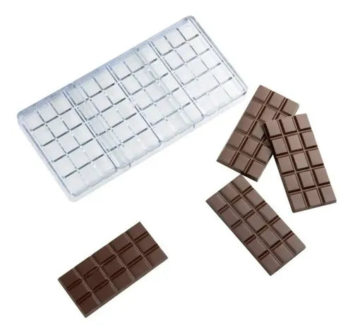 Molde chocolate estilo tableta