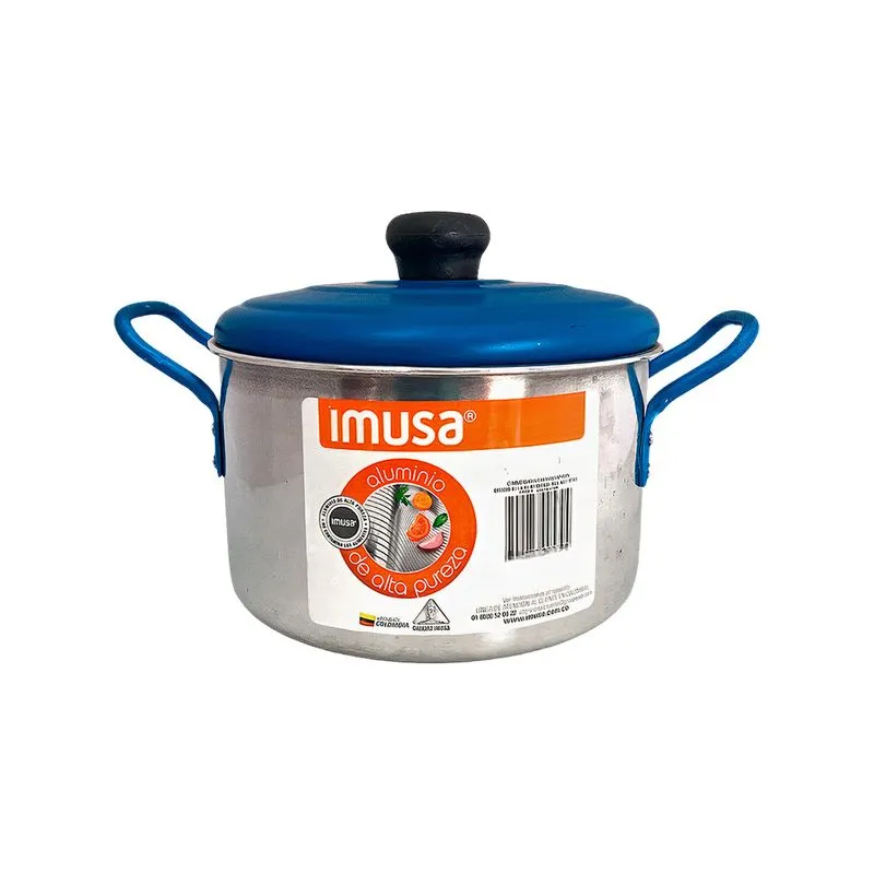 Imusa Olla 22 cm tapa Azul