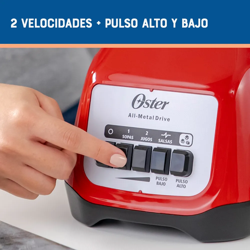 Licuadora kalima 2 velocidades oster  1.25 litros