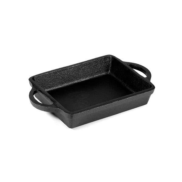 Bandeja Rectangular de Hierro Fundido