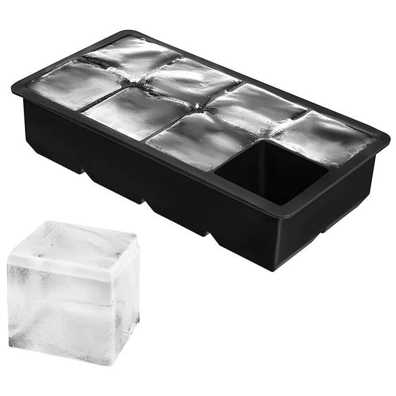 Molde Silicona Hielo x8