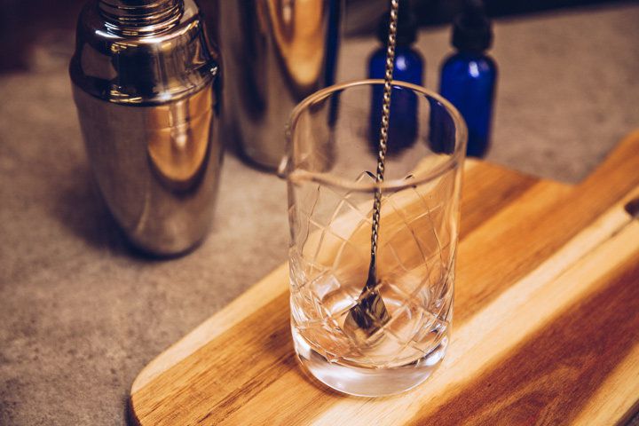 Mixing glass